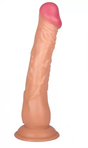 Фаллоимитатор без мошонки - 24,5 см.