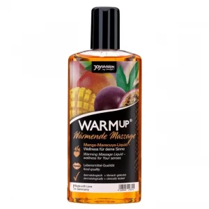 Разогревающий массажный гель Joy Division WARMup с ароматом манго и маракуйи - 150 мл.