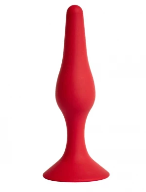 Бордовая анальная пробка Gravity S - 10,5 см.