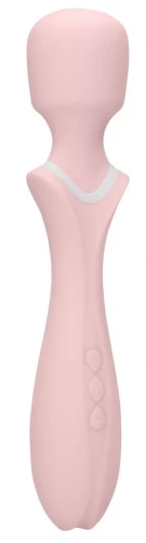 Розовый вибромассажер-жезл Jiggle