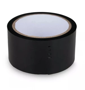 Черная лента для бондажа Easytoys Bondage Tape - 20 м.