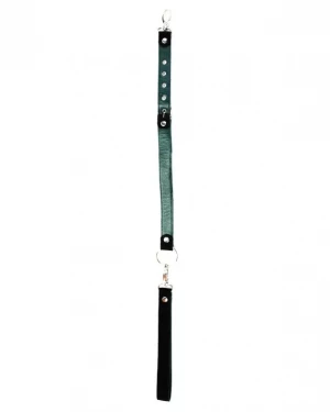 Изумрудный поводок для ошейника