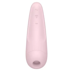 Розовый вакуум-волновой стимулятор Satisfyer Curvy 2+