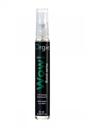 Оральный спрей Orgie WOW! Blowjob Spray с охлаждающим и возбуждающим эффектом - 10 мл.