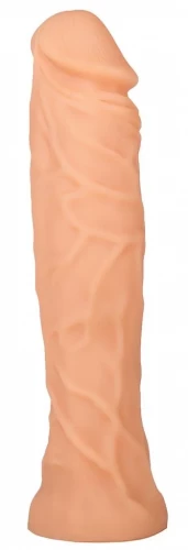 Пустотелый реалистичный дилдо - 20 см.