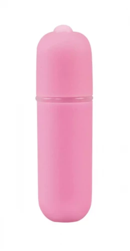 Розовая вибропуля Power Bullet - 6,2 см.