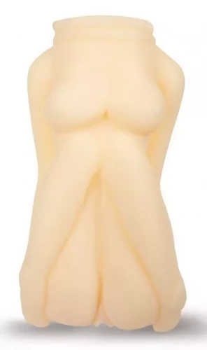Компактный телесный мастурбатор в виде торса