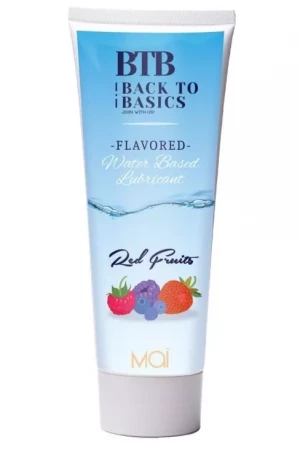 Лубрикант на водной основе BTB Water Based Lubricant с ягодным ароматом - 75 мл.