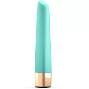 Мятный мини-вибромассажер Delight Me - 12 см.