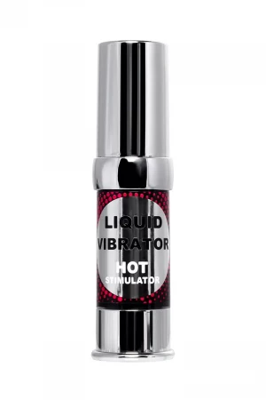 Разогревающий гель с эффектом вибрации Liquid Vibrator Hot Stimulator - 15 мл.