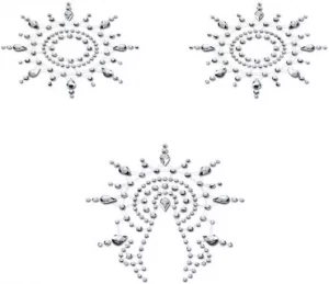 Набор наклеек из прозрачных страз Petits Joujoux Gloria