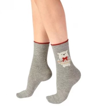 Красивые носочки с мишками