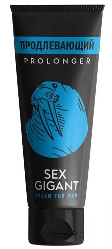 Продлевающий крем для мужчин Sex Gigant - 80 мл.