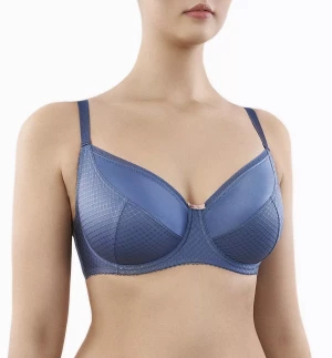 Бюстгальтер с мягкой чашкой и геометрическим орнаментом