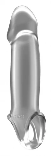 Прозрачная насадка с подхватом Stretchy Penis Extension No.33