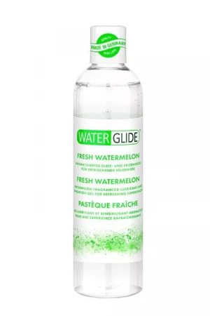 Лубрикант на водной основе с ароматом арбуза WATERGLIDE FRESH WATERMELON - 300 мл.