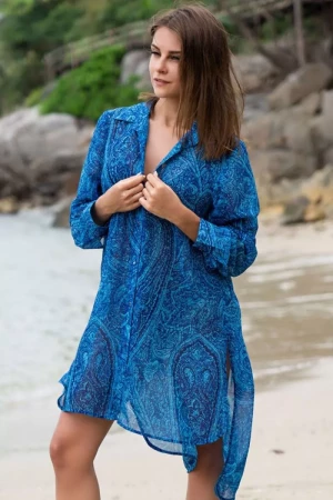 Платье-рубашка Riviera на пуговицах