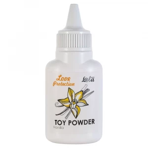 Пудра для игрушек Love Protection с ароматом ванили - 15 гр.
