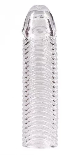 Увеличивающая насадка с ребрами Kanikule - 17 см.