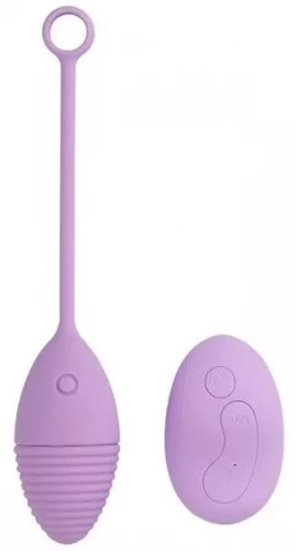 Сиреневое виброяичко Relentless Seeker с пультом ДУ