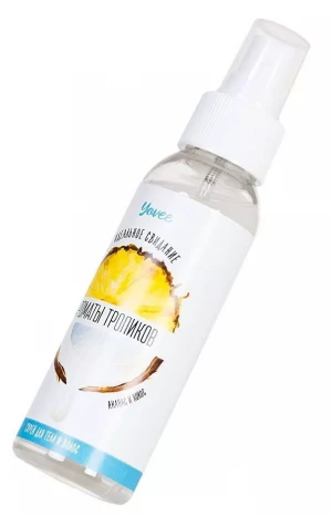 Спрей для тела и волос «Ароматы тропиков» с ароматом ананаса и кокоса - 100 мл.