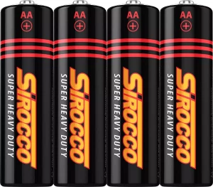 Батарейки Sirocco типа АА - 4 шт.