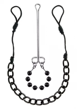 Интимные украшения с бусинами NIPPLE & CLIT JEWELRY