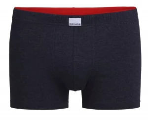 Тусы-боксеры из меланжевого трикотажа