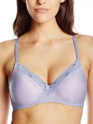 Сиреневый бюстгальтер пуш-ап без каркасов