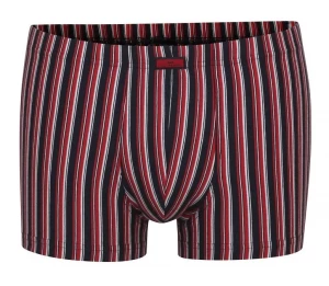 Комфортные мужские трусы-боксеры в контрастную полоску