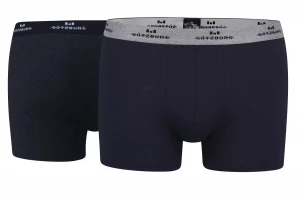 Набор из 2 трусов-боксеров - серых и синих