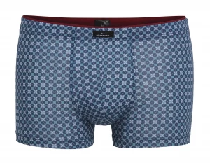 Мужские трусы-боксеры с мелким набивным рисунком